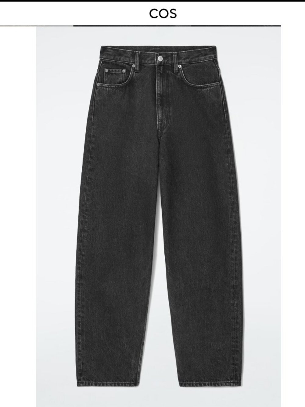 COS BAY BARREL-LEG JEANS